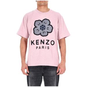 Kenzo, Heren, Tops, Roze, Maat: XS Katoen,
