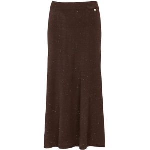 Liu Jo, Dames, Rokken, Bruin, Maat: XS Viscose,
