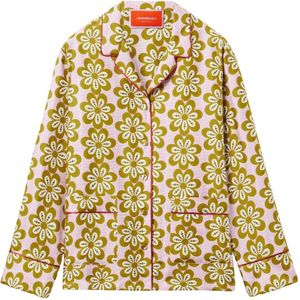 La DoubleJ, Dames, Blouses & Shirts, Veelkleurig, Maat: S Zijde,