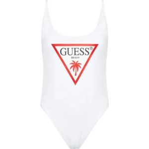 Guess, Dames, Badkleding, Wit, Maat: XS Polyamide,