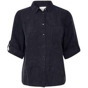 Part Two, Dames, Blouses & Shirts, Blauw, Maat: 2XS