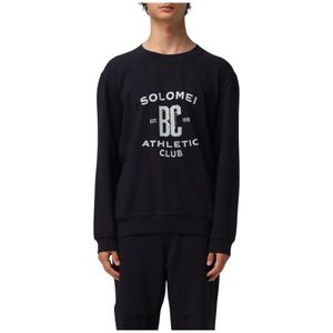 Brunello Cucinelli, Heren, Sweatshirts & Hoodies, Blauw, Maat: L