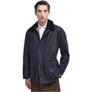 Barbour, Heren, Jassen, Blauw, Maat: XL Katoen,