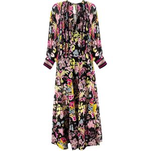 Ermanno Scervino, Dames, Jurken, Veelkleurig, Maat: 2XS Viscose,