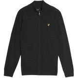 Lyle & Scott - Cardigan - Zwart - Lamswolmix