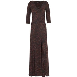 Cortana, Dames, Jurken, Rood, Maat: XS Zijde,