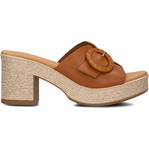 Stefano Lauran, Dames, Schoenen, Bruin, Maat: 40 EU Linnen,