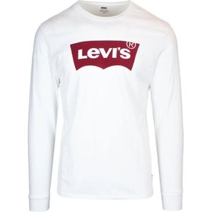 Levi's, Heren, Tops, Wit, Maat: XS Katoen,