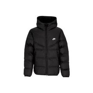 Nike Primaloft Hooded donsjack zwart , Black , Heren , Maat: XL