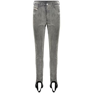 Diesel, Dames, Jeans, Grijs, Maat: W28 Katoen,