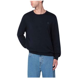 Polo Ralph Lauren, Heren, Truien, Blauw, Maat: M Katoen,