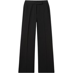 Luisa Cerano, Dames, Broeken, Zwart, Maat: L Poliester,