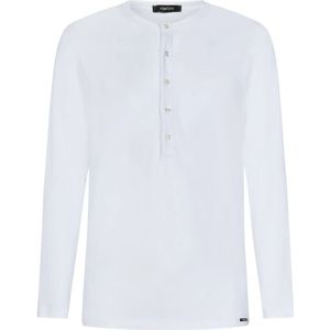 Tom Ford, Heren, Tops, Wit, Maat: XL Katoen,
