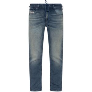 Diesel, Dames, Jeans, Blauw, Maat: W23 Katoen,