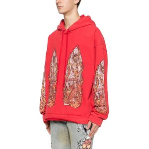 Who Decides War, Heren, Sweatshirts & Hoodies, Rood, Maat: S Lame,