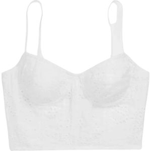 Ralph Lauren, Dames, Tops, Wit, Maat: S Linnen,