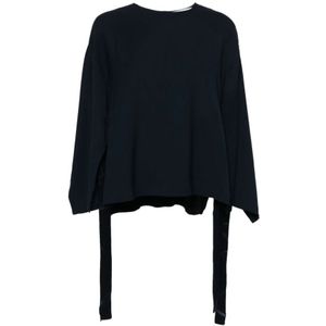 Erika Cavallini, Dames, Blouses & Shirts, Blauw, Maat: M