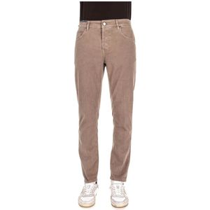 PT Torino, Heren, Jeans, Bruin, Maat: W36 Denim,
