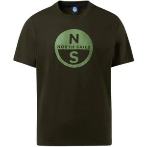 North Sails, Heren, Tops, Groen, Maat: L Katoen,