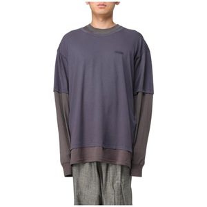 Magliano, Heren, Tops, Blauw, Maat: XS Katoen,