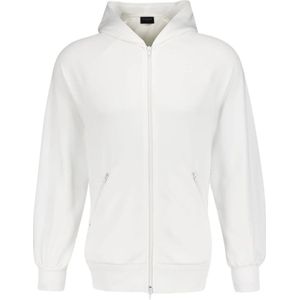 Balenciaga, Heren, Sweatshirts & Hoodies, Wit, Maat: S Katoen,