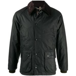 Barbour, Heren, Jassen, Groen, Maat: 3XS Katoen,