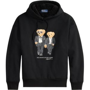 Ralph Lauren, Heren, Sweatshirts & Hoodies, Zwart, Maat: L