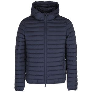 Save The Duck, Heren, Jassen, Blauw, Maat: 2XL Nylon,