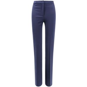 Pinko, Dames, Broeken, Blauw, Maat: L Viscose,