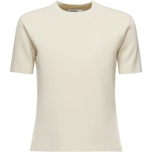 Max Mara, Dames, Tops, Beige, Maat: S