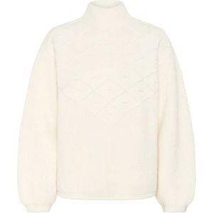 Kaffe - KAMaddie - Gebreide Trui - Wolwit