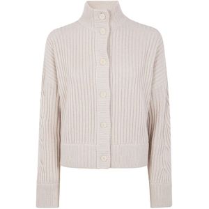 Max Mara, Dames, Truien, Beige, Maat: S