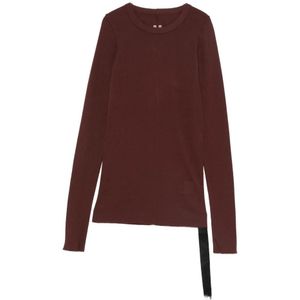 Rick Owens, Dames, Tops, Bruin, Maat: M Katoen,