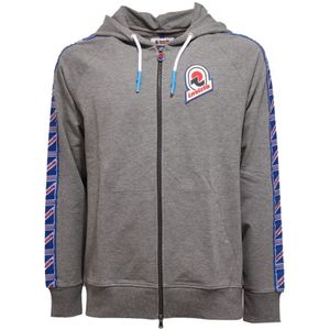 Invicta, Heren, Sweatshirts & Hoodies, Grijs, Maat: 2XL Katoen,