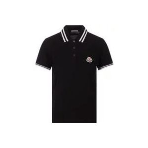 Moncler Polo Hemden , Black , Dames , Maat: XL