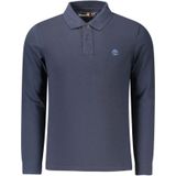 Timberland, Heren, Tops, Blauw, Maat: M Katoen,