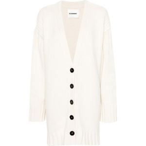 Jil Sander, Dames, Truien, Beige, Maat: XS