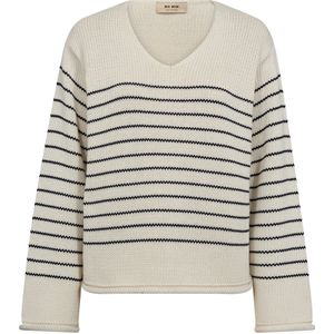 MOS Mosh, Dames, Truien, Beige, Maat: S