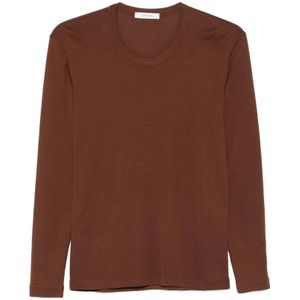 Lemaire, Dames, Tops, Bruin, Maat: XS