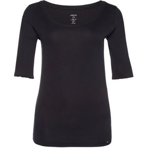 Marc Cain, Dames, Tops, Zwart, Maat: L