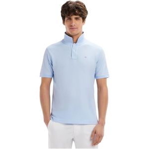 Eden Park, Heren, Tops, Blauw, Maat: S Katoen,