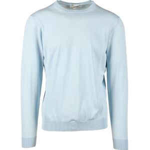 Filippo De Laurentiis, Heren, Truien, Blauw, Maat: M Katoen,