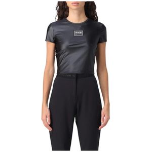 Versace Jeans Couture - Essential Short Sleeve Fitted T-Shirt - Zwart - Basic Tee