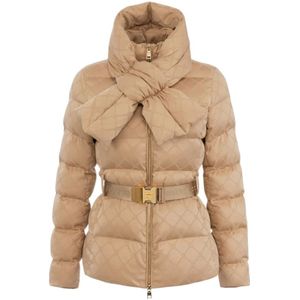 Elisabetta Franchi, Dames, Jassen, Geel, Maat: XL Voile,