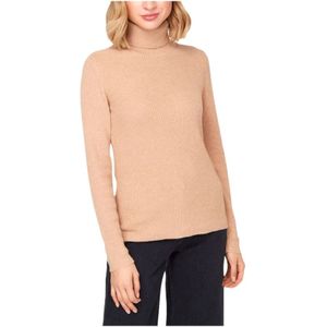 Calvin Klein, Dames, Truien, Bruin, Maat: L Katoen,