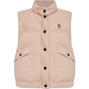 Moncler, Dames, Jassen, Roze, Maat: S