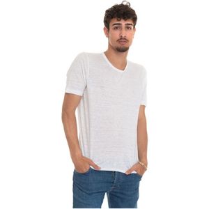 Gran Sasso, Heren, Tops, Wit, Maat: XL Linnen,