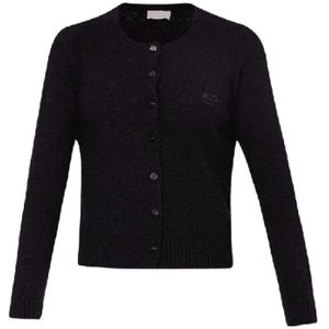 Liu Jo, Heren, Truien, Zwart, Maat: S Wol,