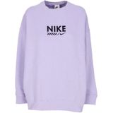 Nike, Dames, Sweatshirts & Hoodies, Paars, Maat: M Fleece,