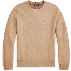 Ralph Lauren - Ronde Hals - Vest - Bruin - Gebreid